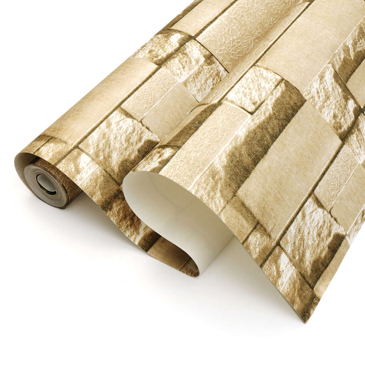Luxury Stone Brick 3D Wallpaper Living Bedroom Modern Mural Roll Wall Background Sticker
