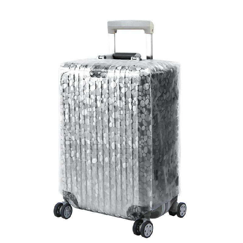New Honana PVC Transparent Clear Waterproof Luggage Cover Trolley Case Cover Durable Suitcase