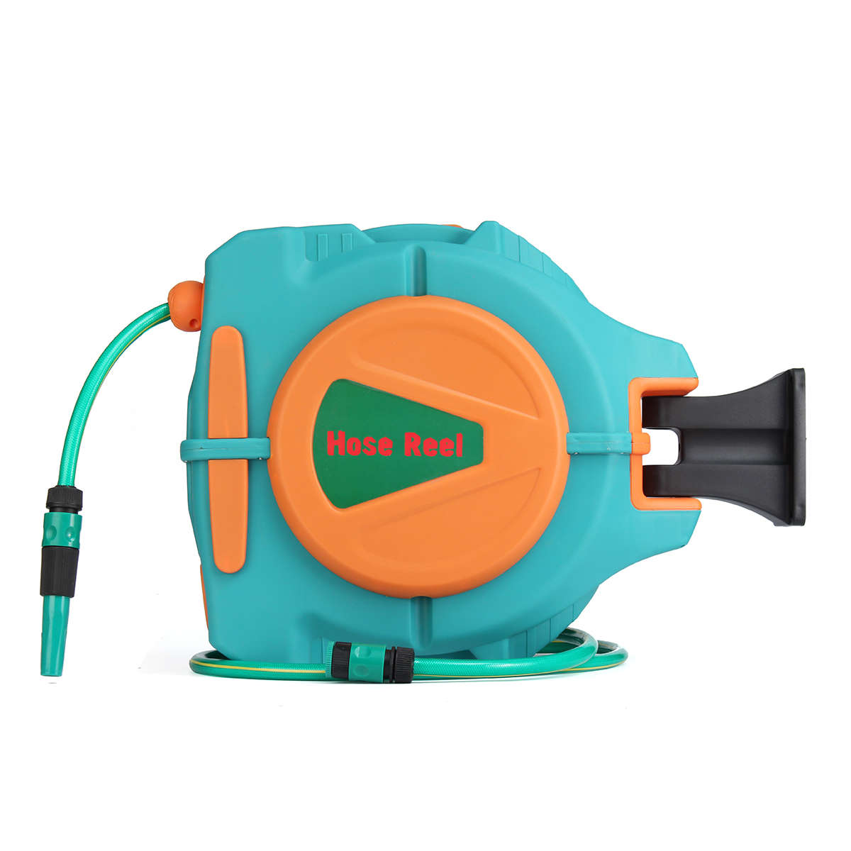 New 20M Auto Rewind Garden Water Hose Reel Retractable Automatic Wall Mount Outdoor Spray Wate