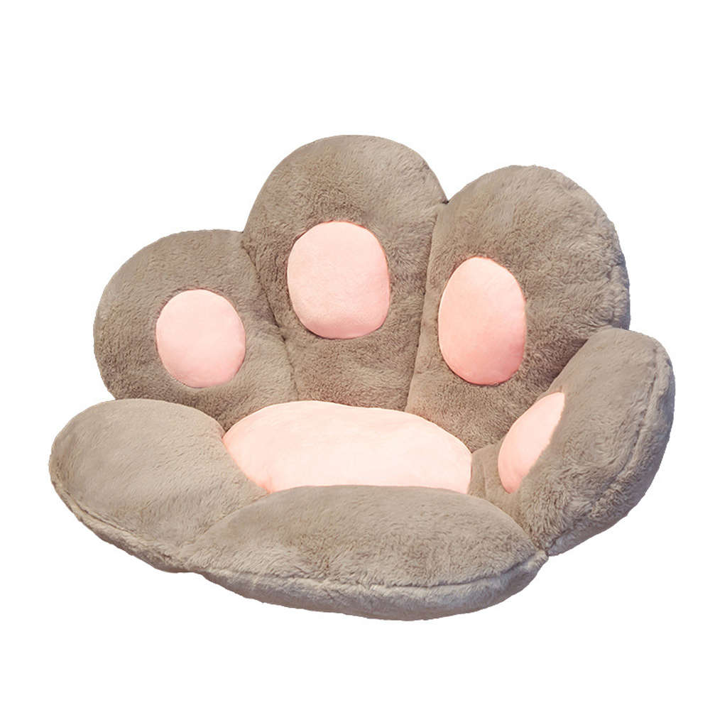 Animal Paw Pillow Cushion Cute Stuffed Cat Paw Hand Warmer Plush Sofa Cushion f