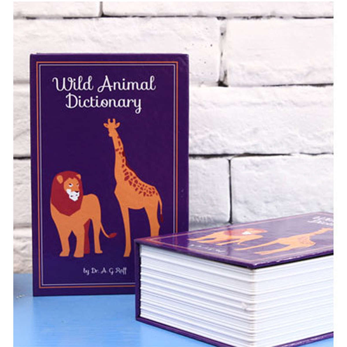 Dictionary Cash Money Jewelry Storage Box Locker Book Secret Hide Security Safe