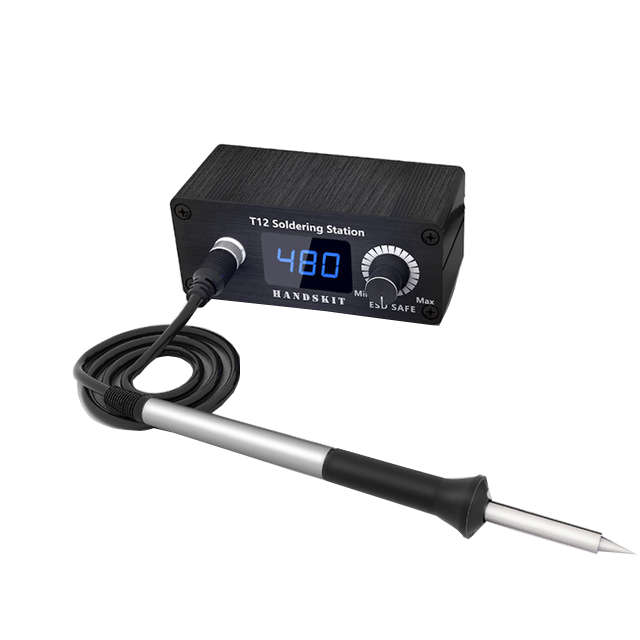 HANDSKIT T12 Soldering Station DC 19V-24V 72W Temperature Controller Digital El