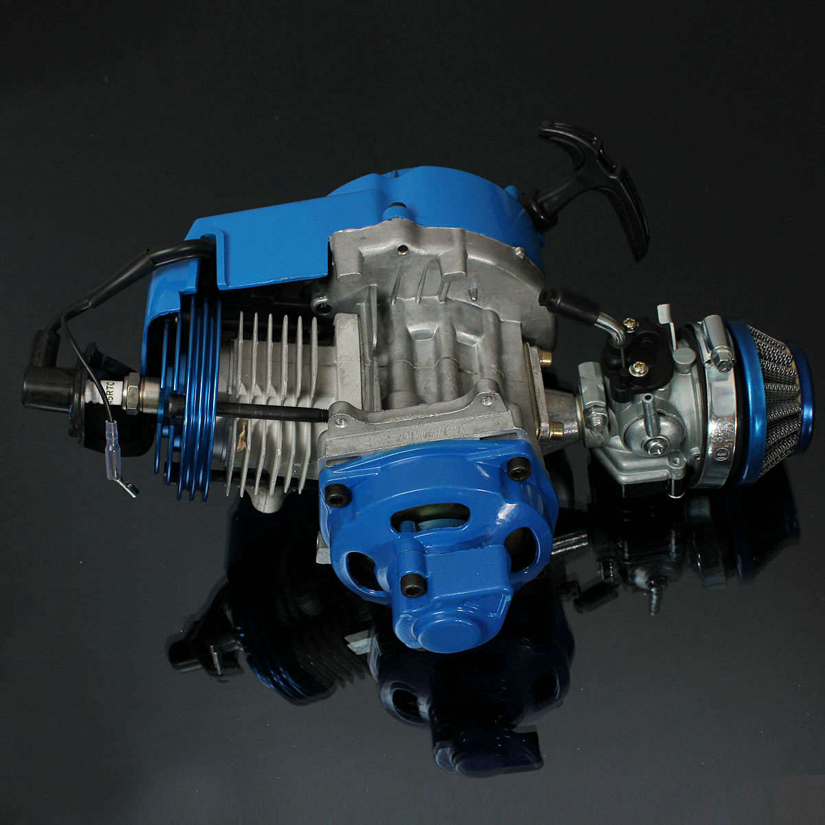 New Mini 49cc 2 Stroke Air Cooled Racing Engine Manual For Motorcycle Quad Dirt