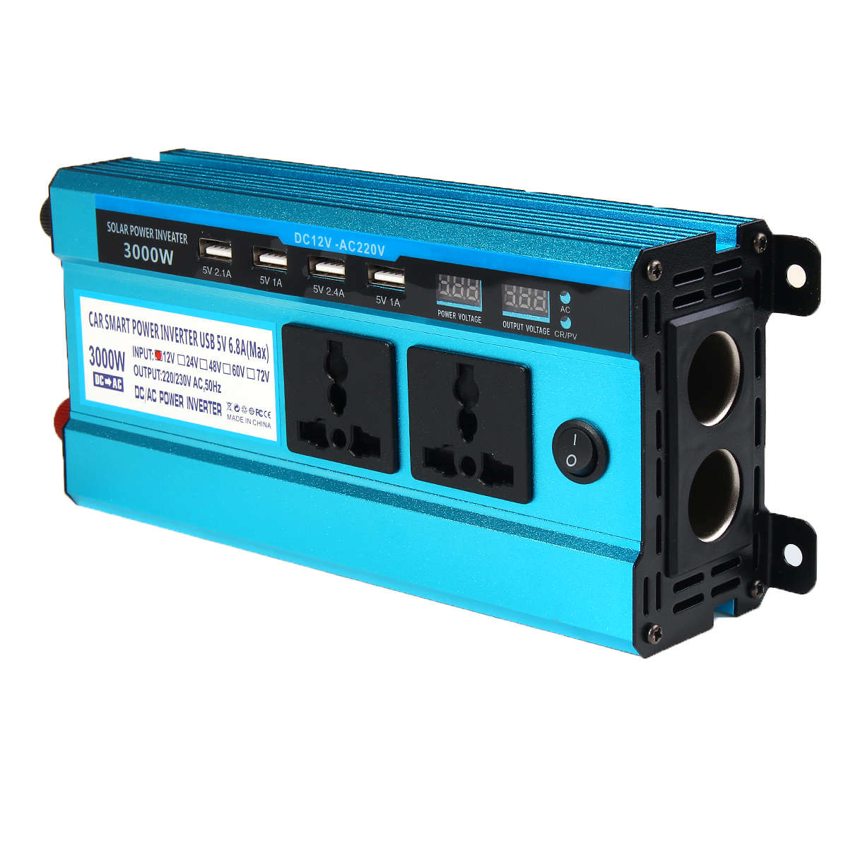 3000W Dual Display Peak Solar Power inverter inverter Modified Sine Wave Inverter