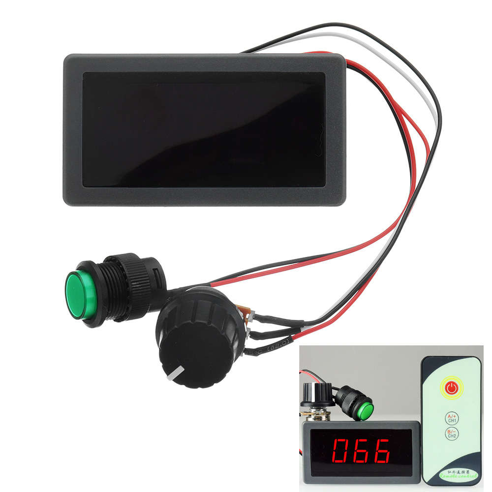 DC 6V/12V/24V 6A/8A PWM Motor Speed Controller Digital LED Display Variable