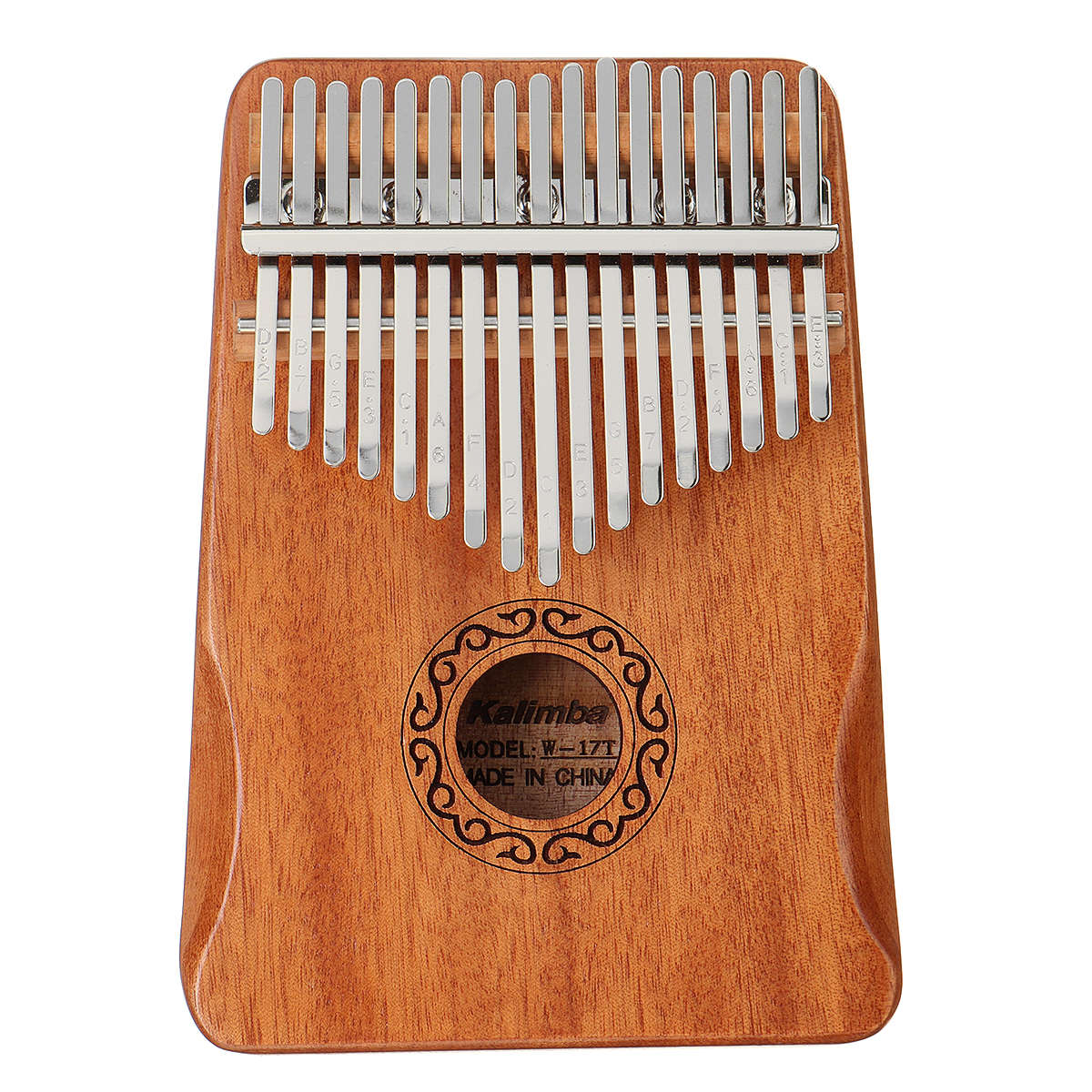 17 Key Kalimba Thum Finger Piano Beginner Practical Wood Muscial Instrument Set