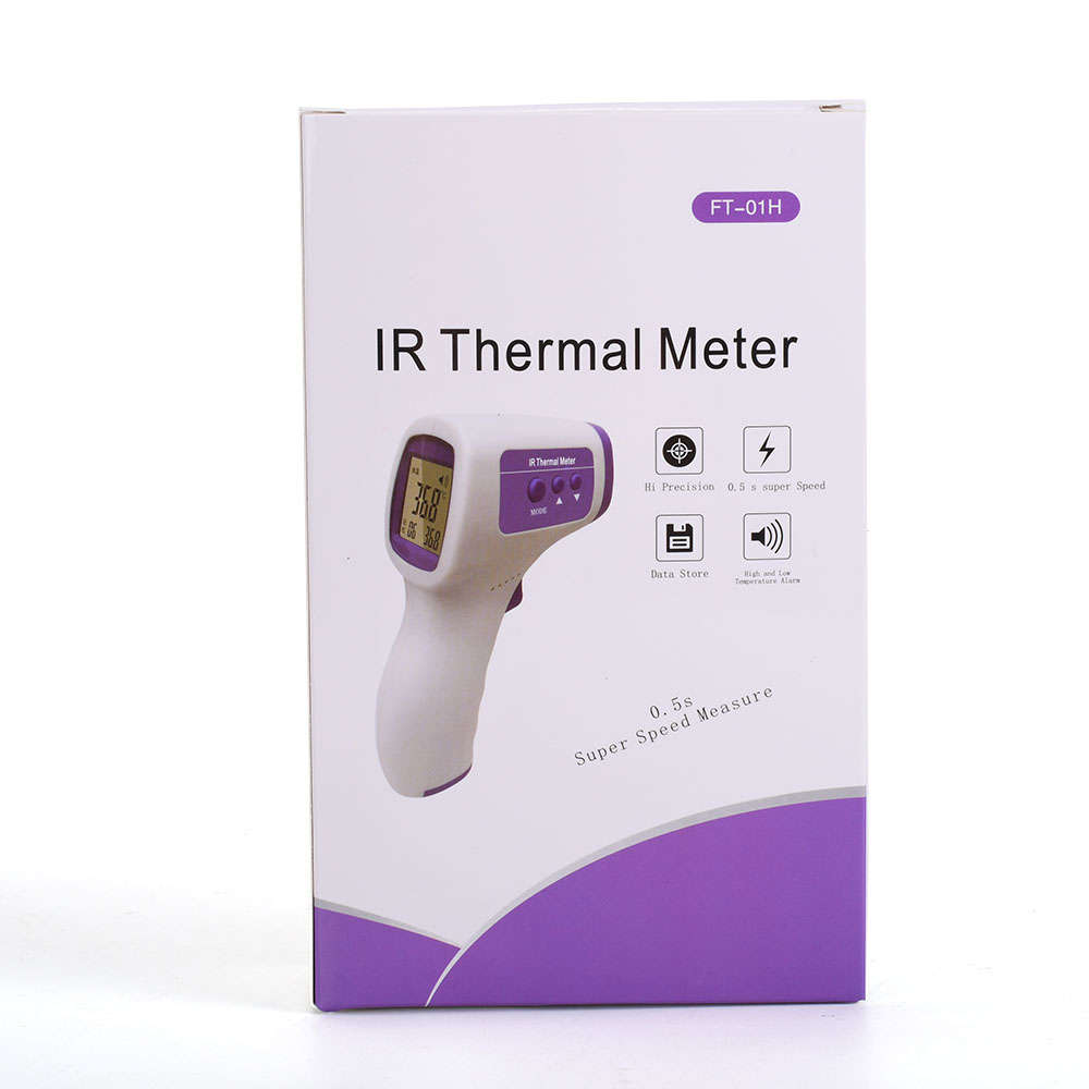 FT-01H Infrared Thermometer Digital Infrared Thermometer Non-Contact Digital Thermometer for Body Te