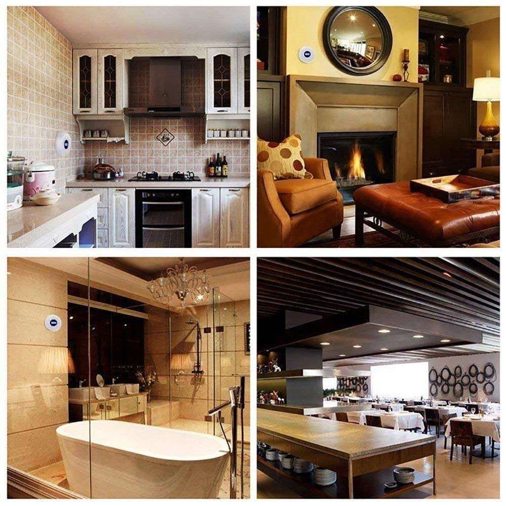 New 2 in 1 Carbon Monoxide & Smoke Alarm Detector CO Tester Alarm System