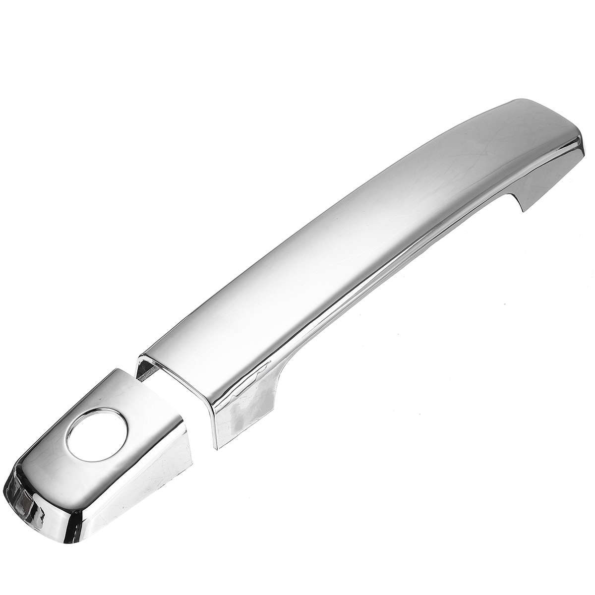 9 Pcs Chrome Plastic Outer Door Handle Cover For Nissan Navara D40 2005-