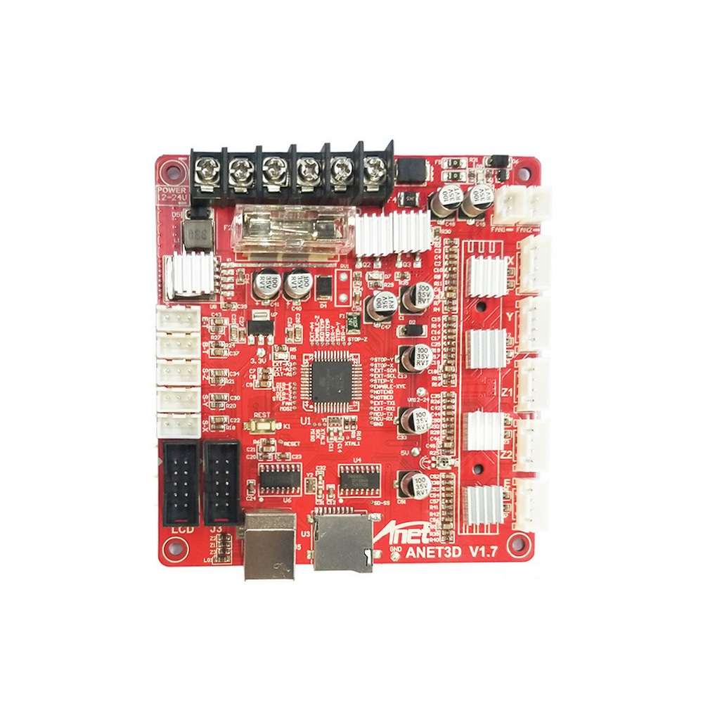 Anet Upgraded E16 Mainboard Motherboard Support Reprap Ramps1.4 A8 Main Control Board Diy For 3D Pri