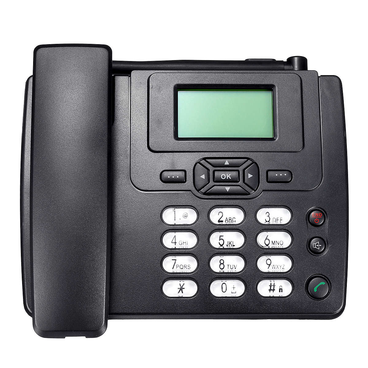 Wireless GSM Desk Phone SIM Card Mobile Home Office Desktop