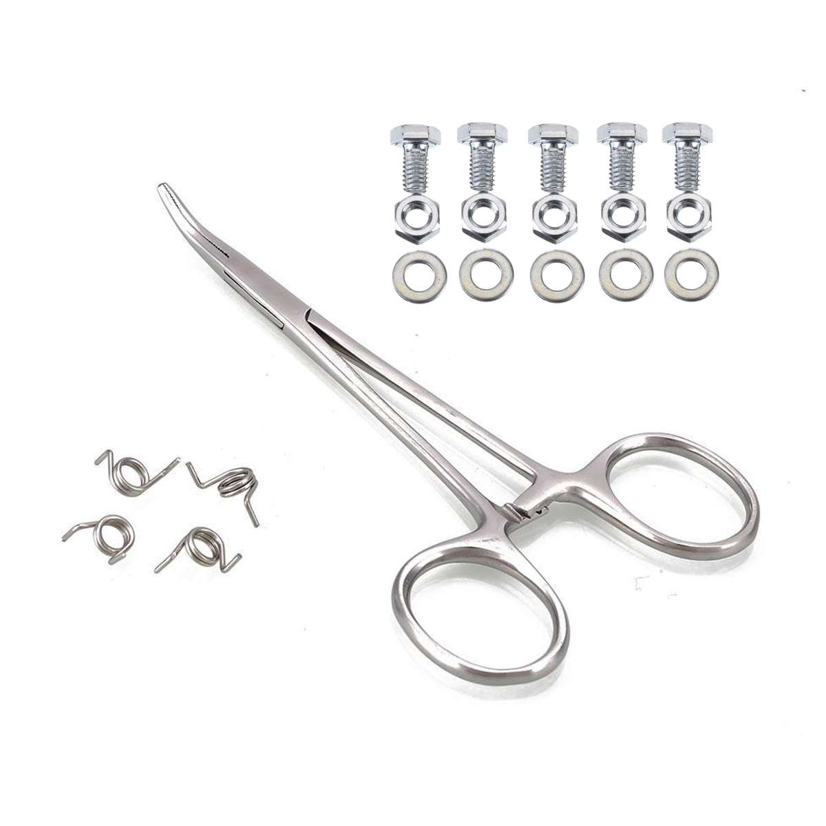 Door Lock Actuator Repair Pliers Tool With 4 Springs Kit For Mercedes C/E-Class U2S4 W211 Door Lock