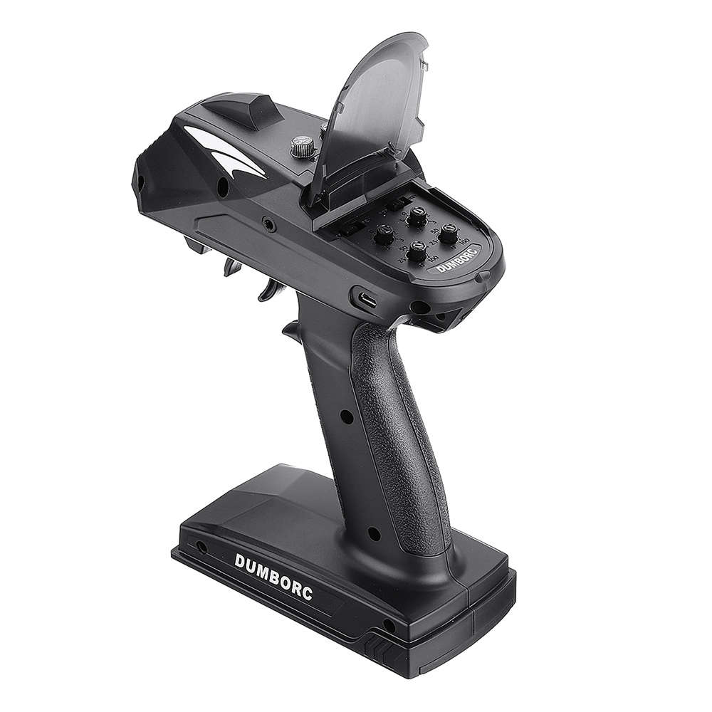 DumboRC X6 2.4G 6CH Transmitter with X6F Receiver for RC Vehicles Boat Tank Mode