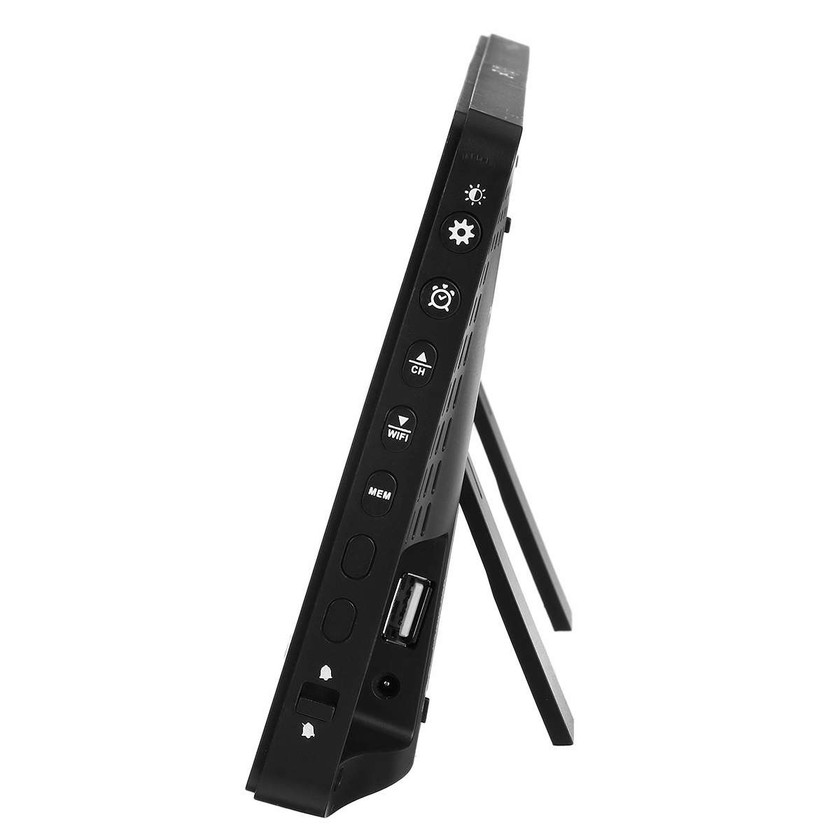 LED Wifi App Weather Station Alarm Clock Thermometer Barometer Wireless Sensor