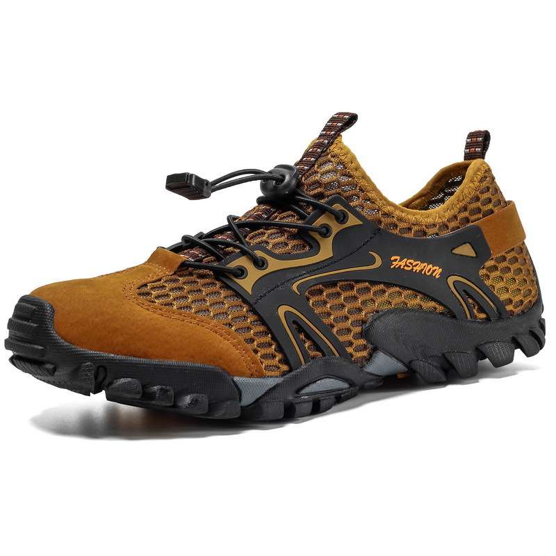 TENGOO Men Water Shoes Quick-Qrying Sports Shoes Outdoor Running Hiking Walking Fishing Sneakers