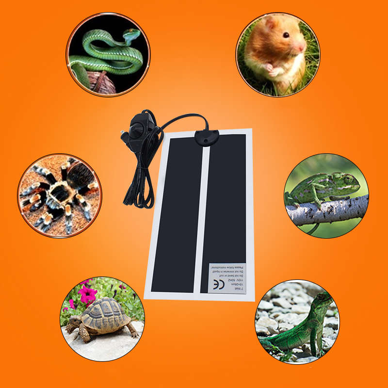 Reptile Pet Heating Pad Film With Temperature Control Switch Waterproof Anti-electric Sh (Power 20W)