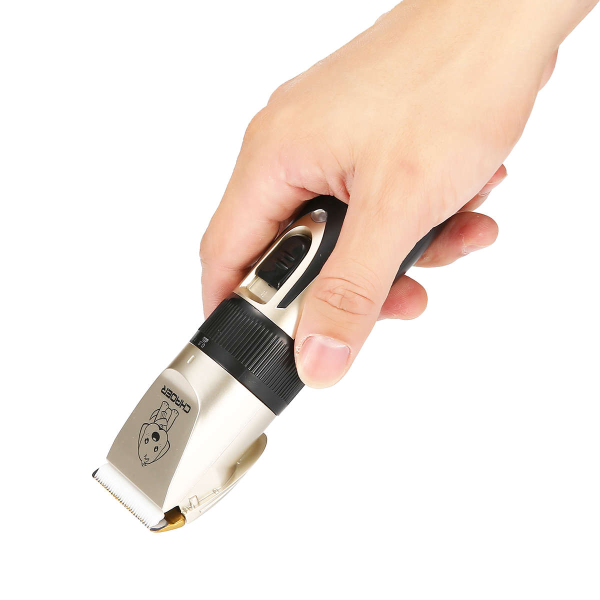 USB Rechargeable Cat Dog Hair Trimmer Electrical Pet Clipper Cutter