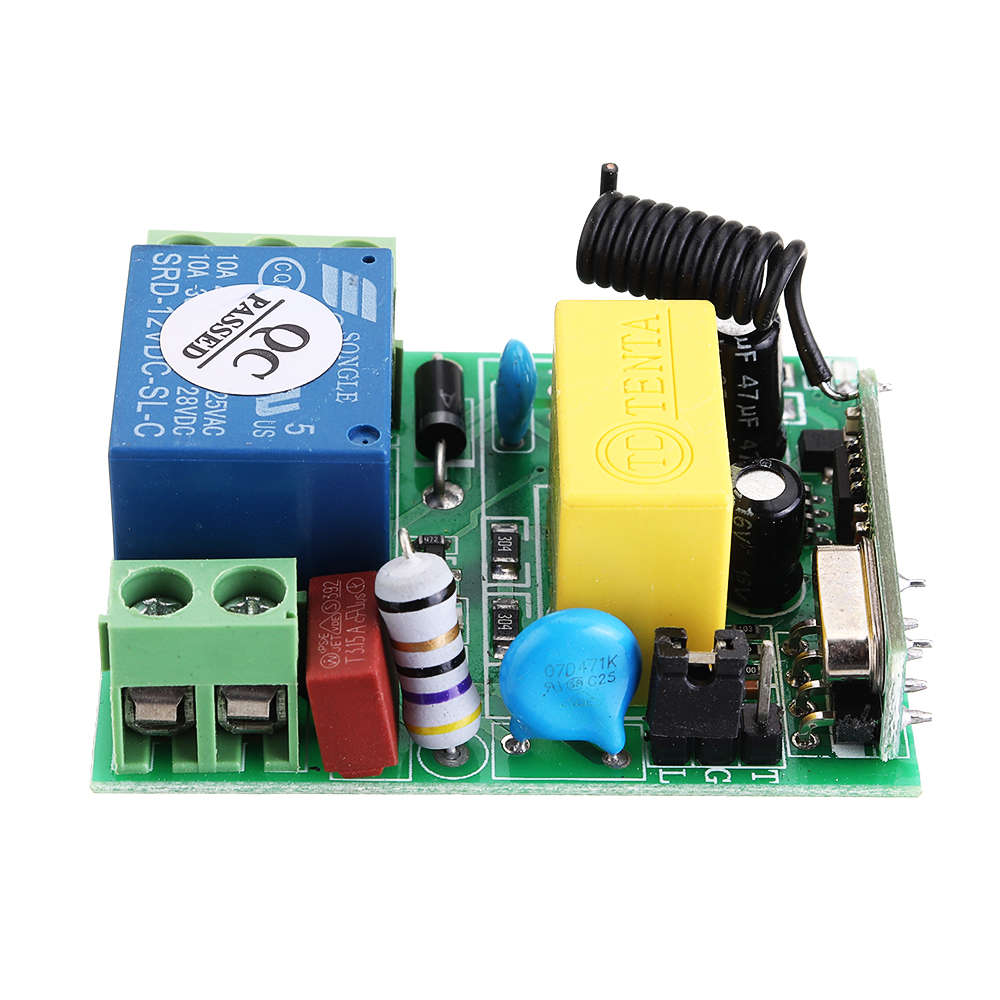 AC220V 1CH Channel Wireless Remote Control Switch For Lamp Lighting Power Switch (frequency 315MHz)