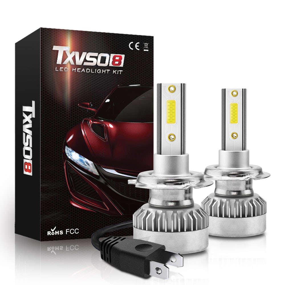 TXVSO8 G1 COB LED Car Headlights Bulbs H7 H11 H1 9012 9006 9005 Fog Lights 110W 20000LM 6000K White