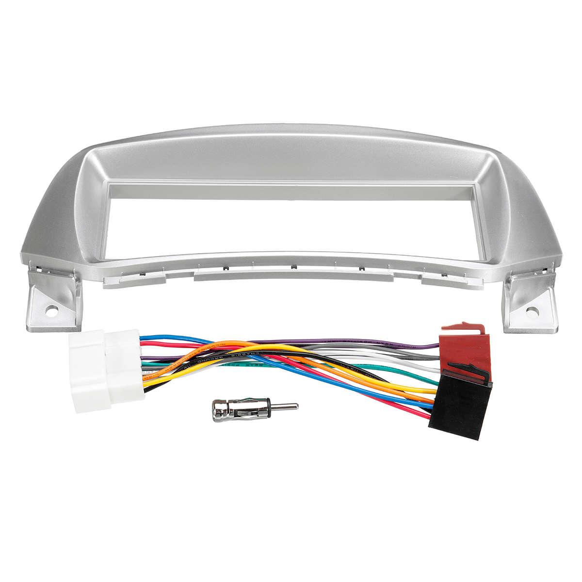 Single 1 Din Car Stereo Radio Fascia Panel with ISO Power Cable Aerial For Suzuki Alto Marati A-Star