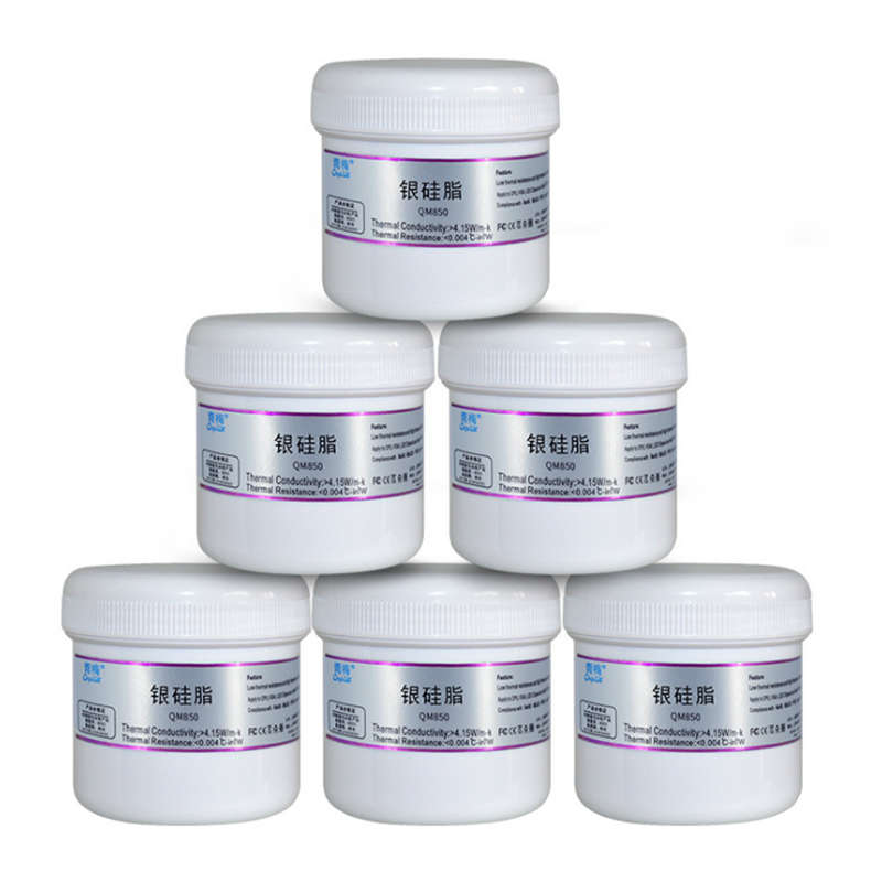 QNPLUM QM850 200g Silver Thermal Paste Grease Compound Silicone Thermal Grease Paste for CPU Cool...