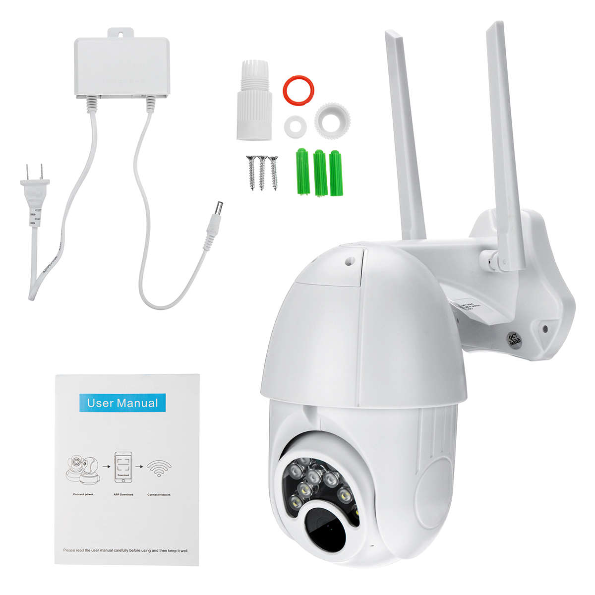 1080P WIFI IP Camera 10 LED Camera HD Outdoor Waterproof Wifi Smart