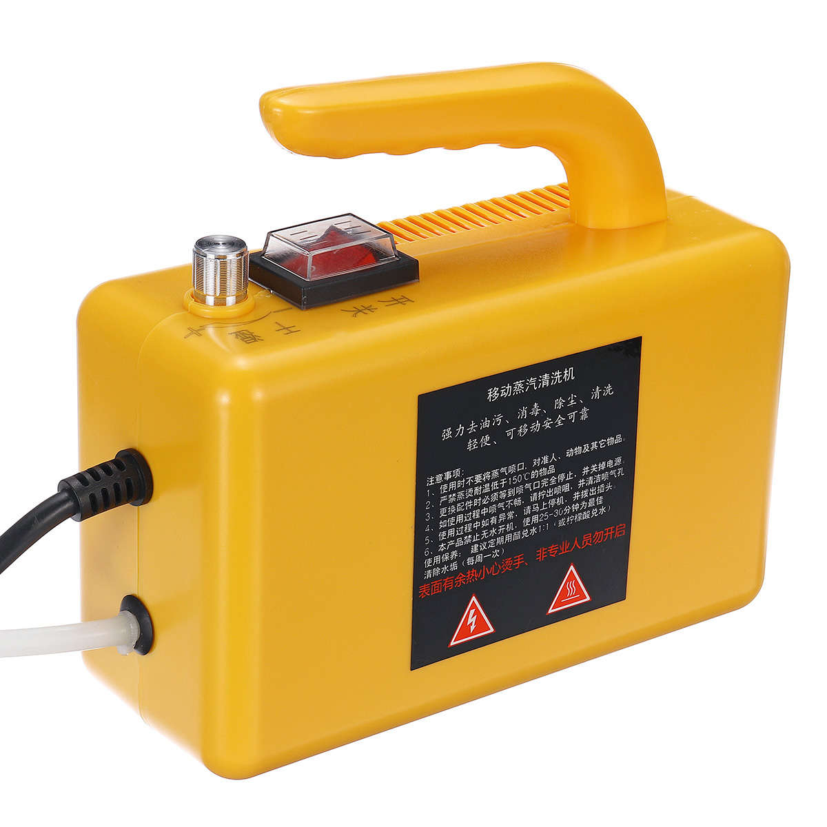 220V 2600W High Pressure Steam Cleaner Machine Automatic Pumping Sterilization Disinfector Steam Gen