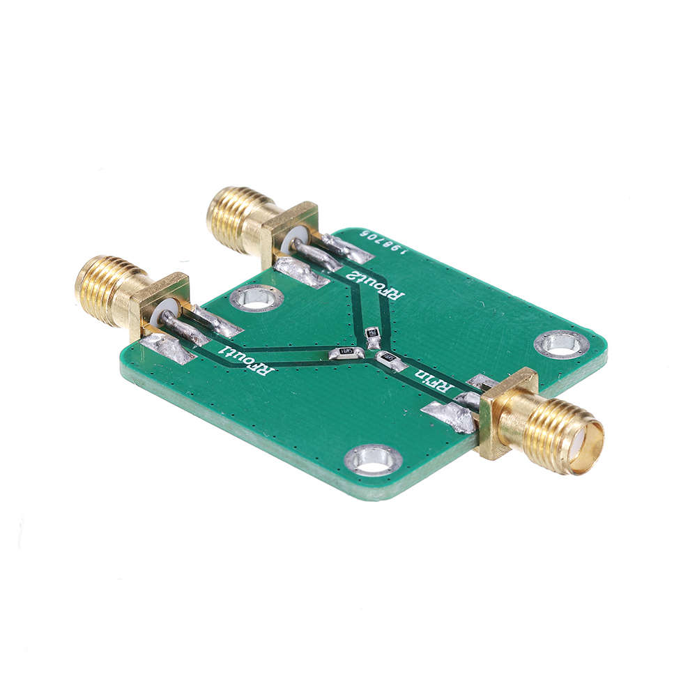 RF Power Splitter RF Microwave Resistance Power Divider Splitter 1 to 2 Combiner SMA DC-5GHz Radio F
