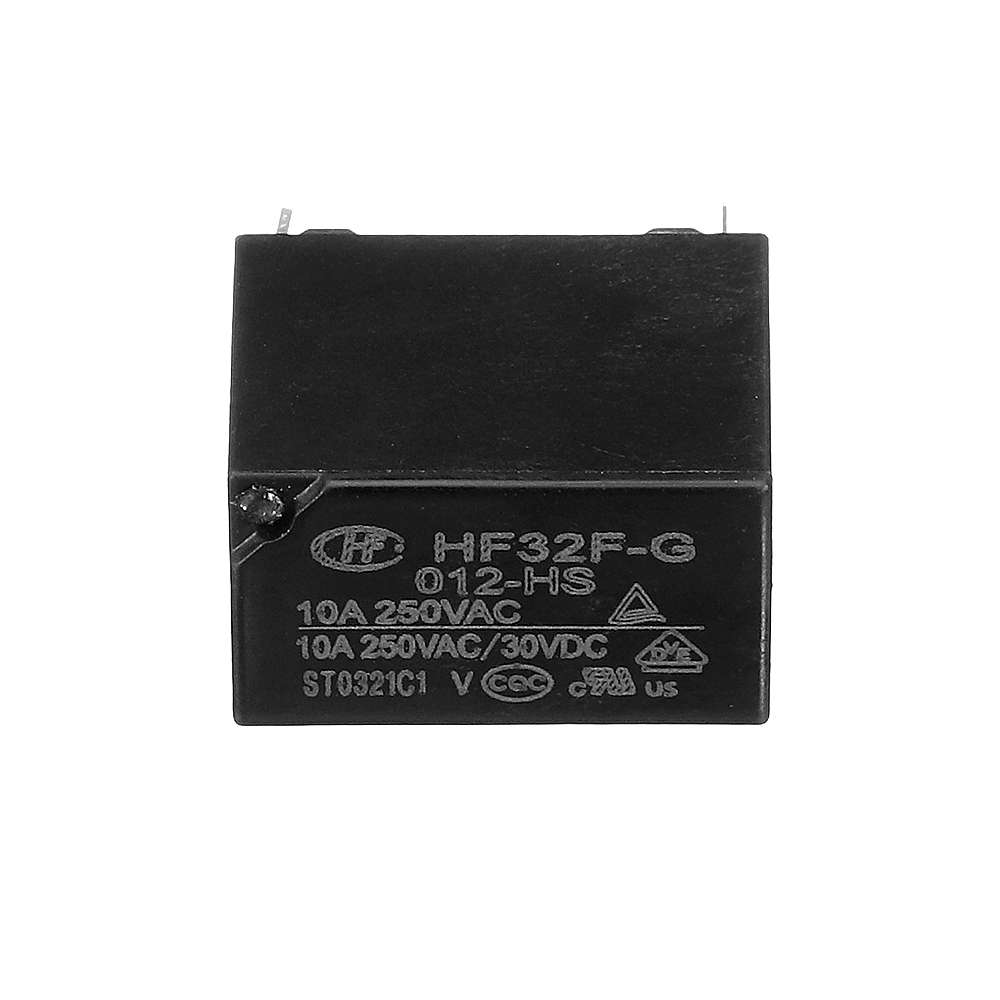 5Pcs Hf32F-Jzc-32F- 005 012 024-Hs3 Relay Module 10A 4Pin