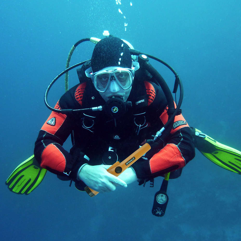 Handheld Metal Detector Underground Treasure Hunter Waterproof Treasure Hunting Tool Buzzer Vibrate