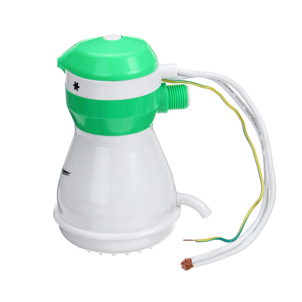 Electric Shower Head Heat Instant Hot Water Heater Bathroom Shower Set Electric Shower Head