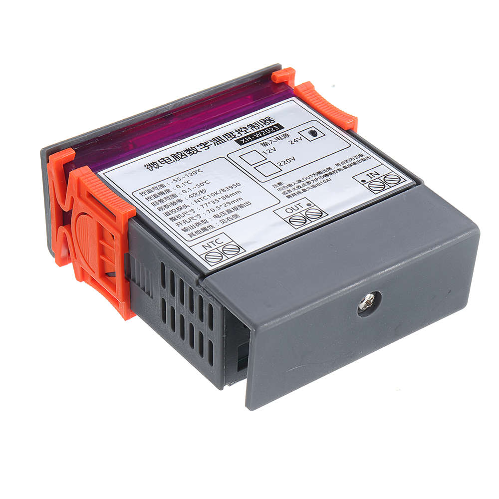 XH-W2023 PID Temperature Controller Solid State Output 0.1 Precision Temperature Contr (Voltage 12V)