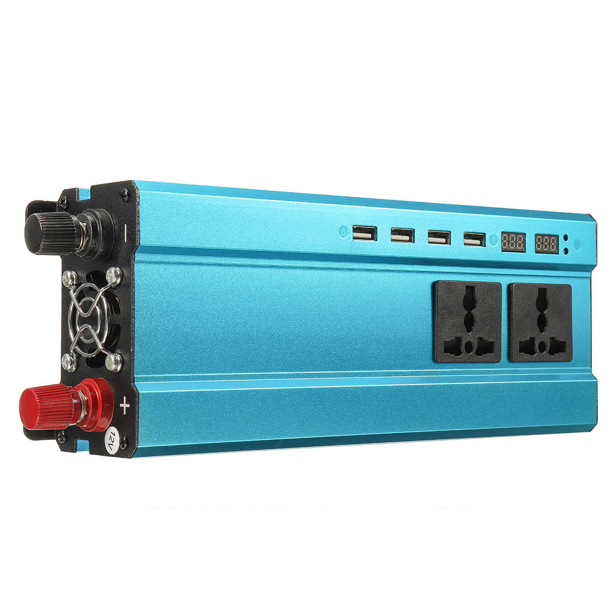 5000W 4 USB 3 Socket Car Converter Power Inverter DC 12V 24V To AC 220V Invertor (Voltage 24V-220V)