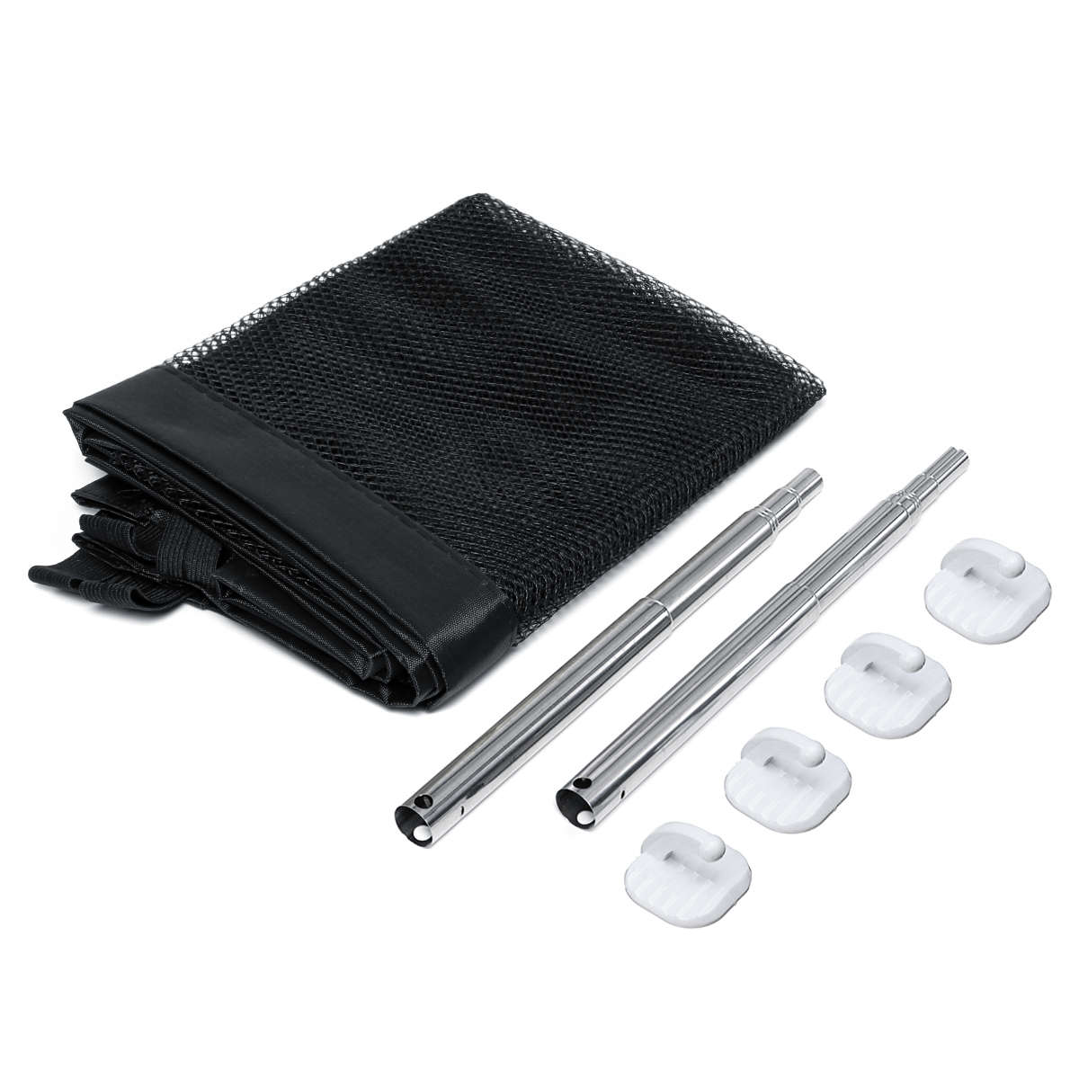 Portable Pets Enclosure Mesh Safety Folding Gate Guard Fences Kit Pet