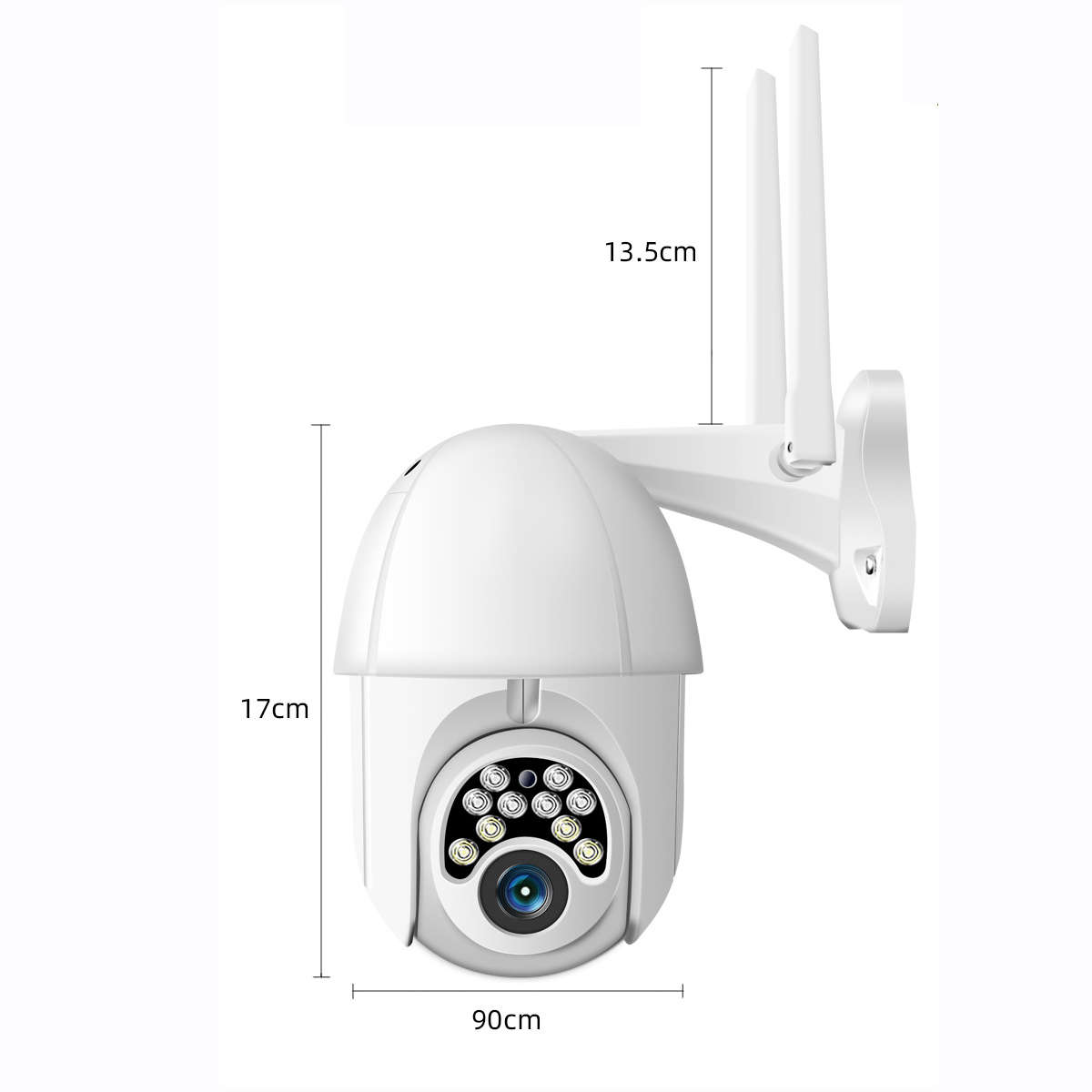 1080P WIFI IP Camera 10 LED Camera HD Outdoor Waterproof Wifi Smart