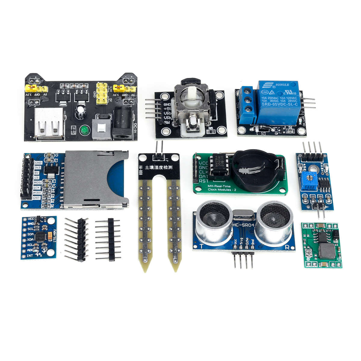 45 IN 1/37 IN 1 Sensor Module Starter Kits Set For Arduino Raspberry Pi Education Bag Packa (Type 1)