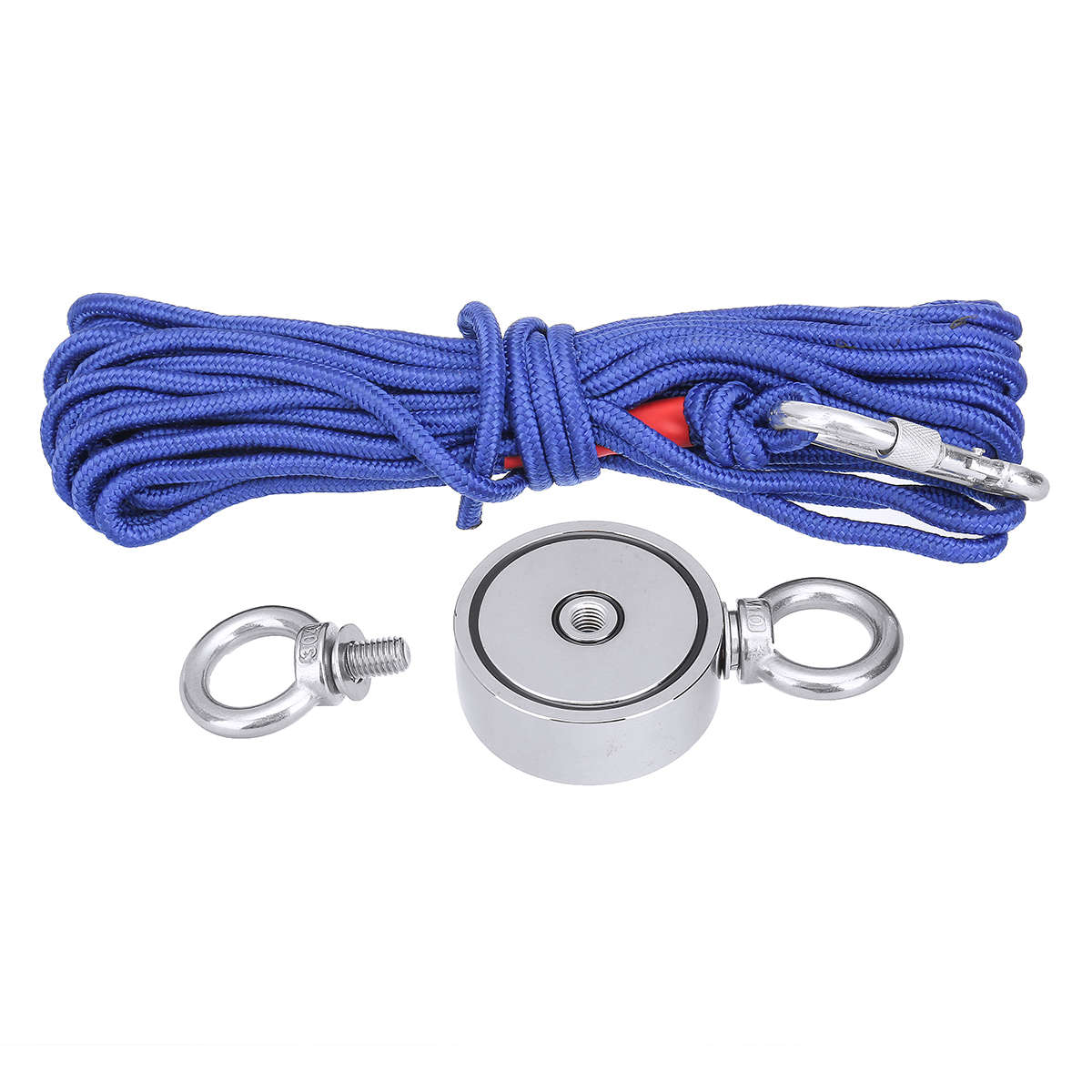 Strong Salvage Magnet Pot Fishing Magnet Deep Sea Magnetic Hook Neodymium Recovery Magne (Size 48mm)