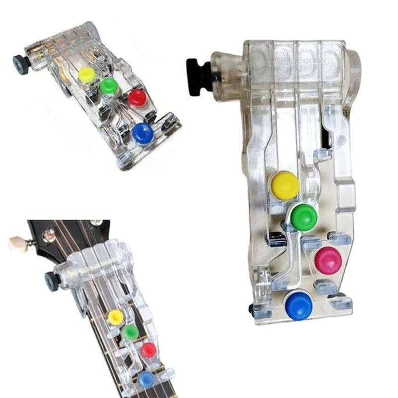 Guitar Teaching Aids Fingertip Pain-proof Cots Guitar Aid for Guitar Practice...