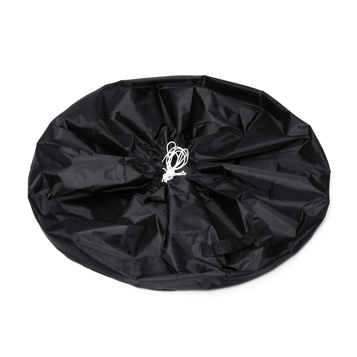 Black Tire Cover Case Car Spare Tire Cover Storage Bags Carry Tote Polyester Tire for Car (Size 3 S)