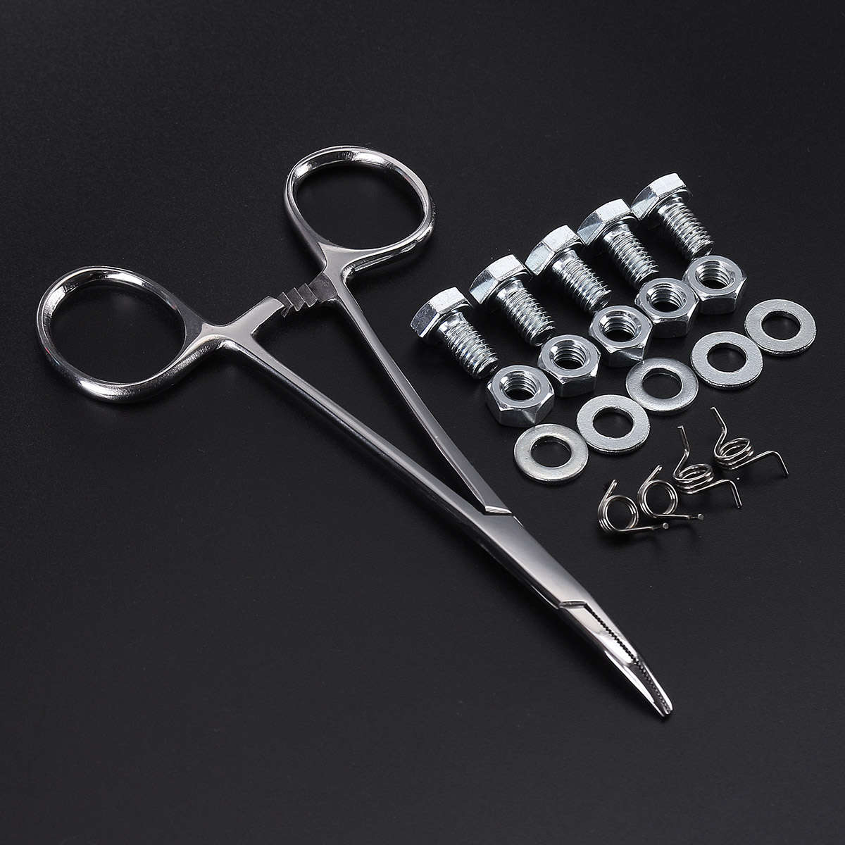 Door Lock Actuator Repair Pliers Tool With 4 Springs Kit For Mercedes C/E-Class U2S4 W211 Door Lock