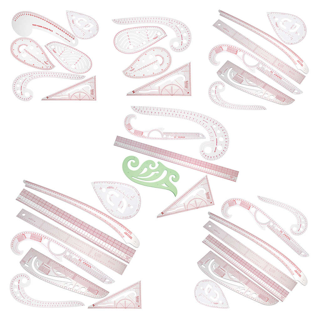 Multi-style Sew French Curve Metric Ruler Measure for Sewing Dressmaking TER Tools