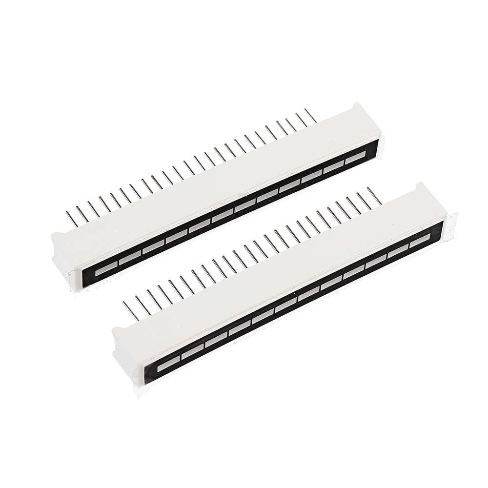 Mini Dual 12 Level Indicator VU Meter Stereo Amplifier Board Adjustable Light Speed Board With AGC M