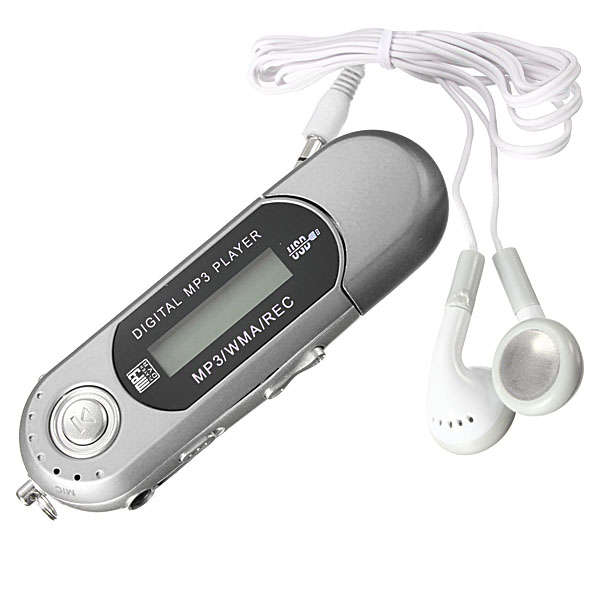 8GB Mini MP3 USB Flash Drive LCD Music Player With FM Radio