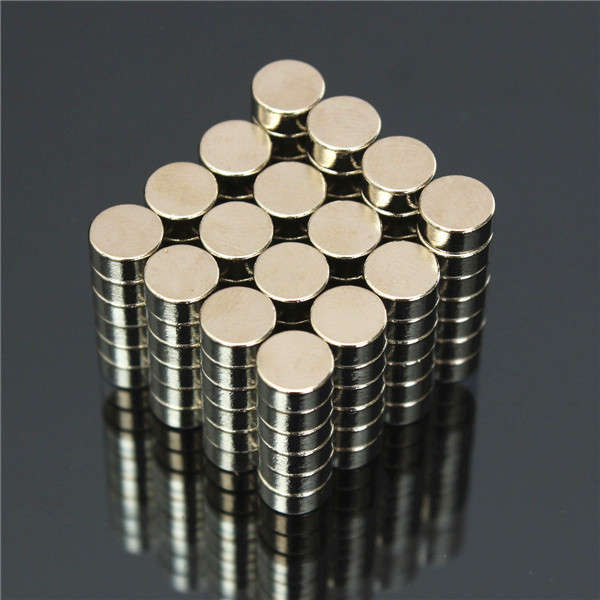 100pcs N50 Super Strong Disc Magnets 6mm x 3mm Rare Earth Neodymium Magnets...