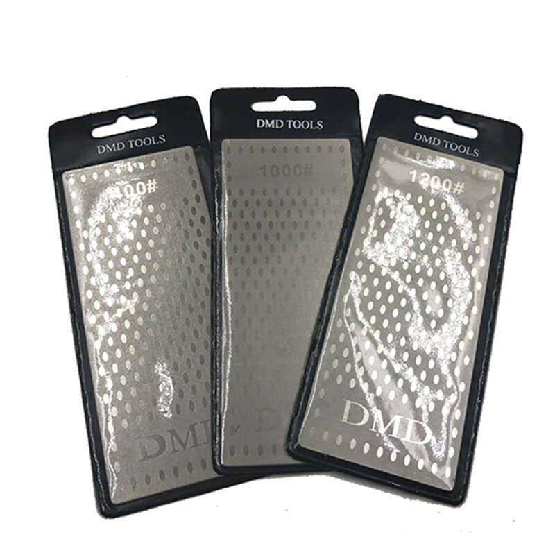 3PCS Diamond Sharpening Stone Single-Sided 400 1000 1200 Grit Versatile Use Kitchen Garden Woodworki