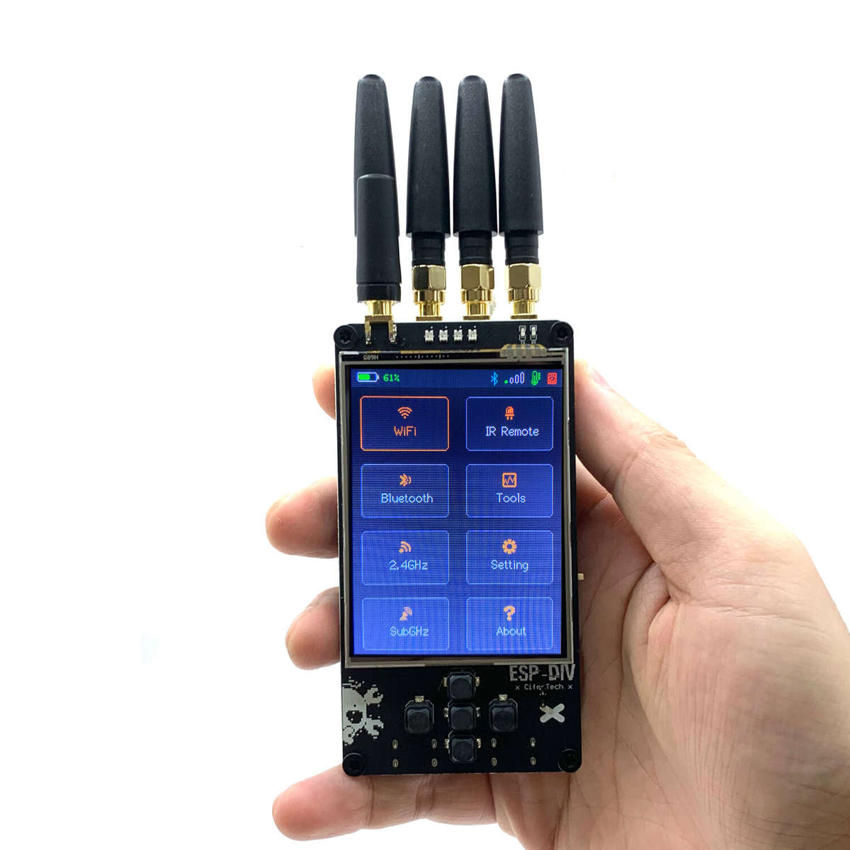 Black - ESP32-DIV V2.0 Development Board Dual Core WiFi Bluetooth Compatible MCU Module 2.4GHz ESP32