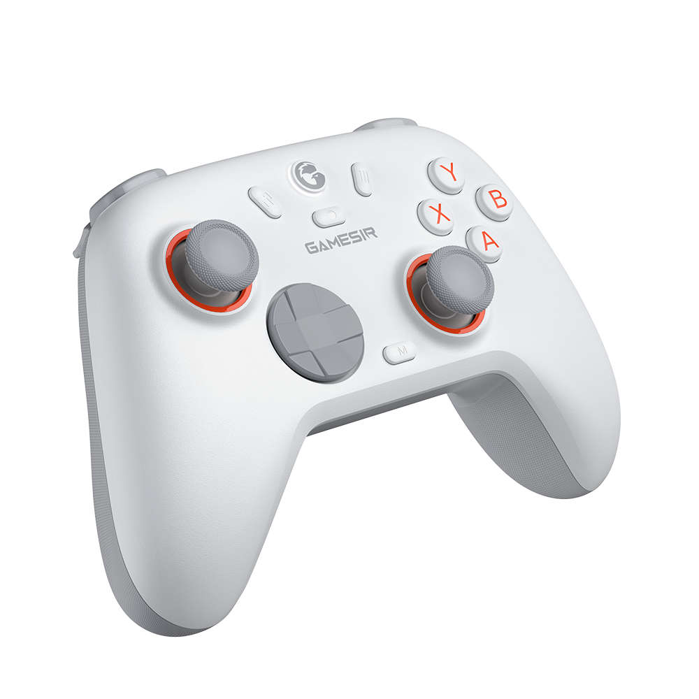 Luminous White - GameSir Nova 2 Lite Wireless Game Controller Multi-Platform Working with Switch PC