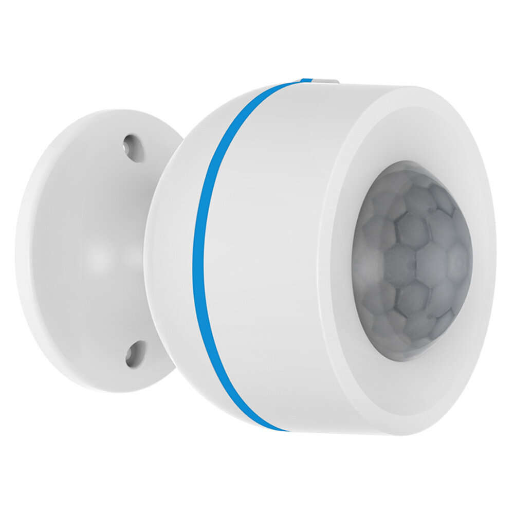 White - Tuya Matter Thread Smart PIR Motion Sensor Wireless Human Body Motion Infrared Detector Work