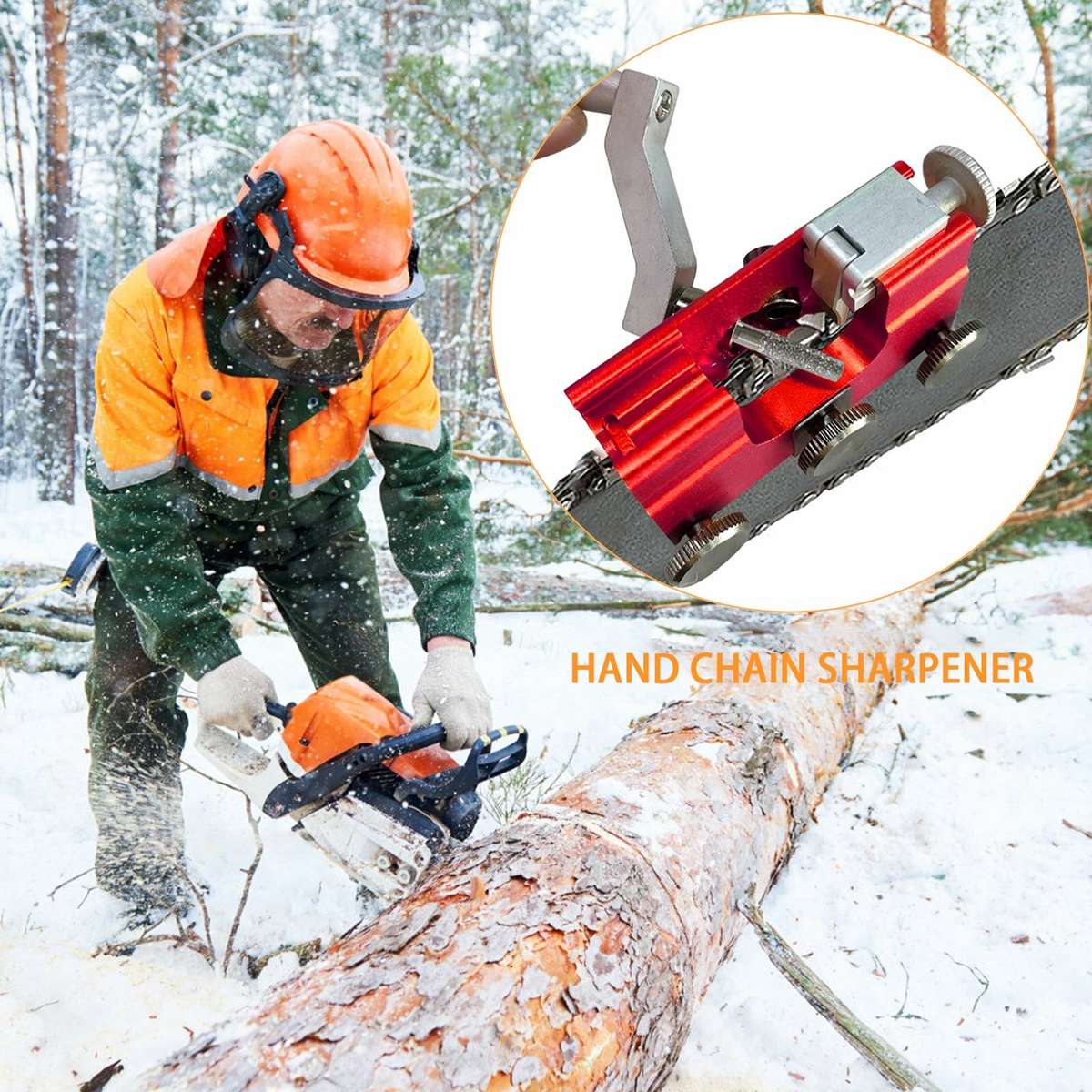 Aluminum Chainsaw Sharpener Portable Chain Saw Chain Saw