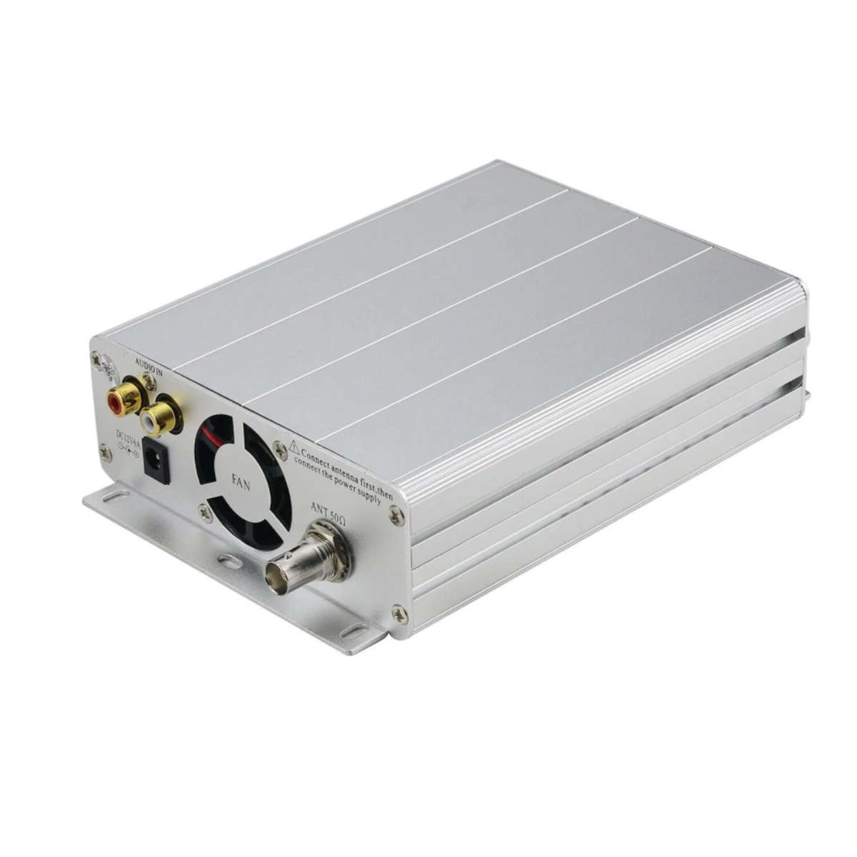 BNC Interface - ST-15B 87-108MHz 15W FM Broadcast Transmitter Stereo PLL FM Radio Broadcast Station